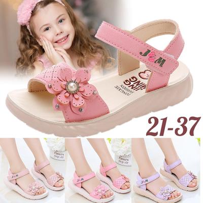 Детские сандалии Летние Новые Сандалии для девочек Спортивная Пляжная обувь Детская обувь