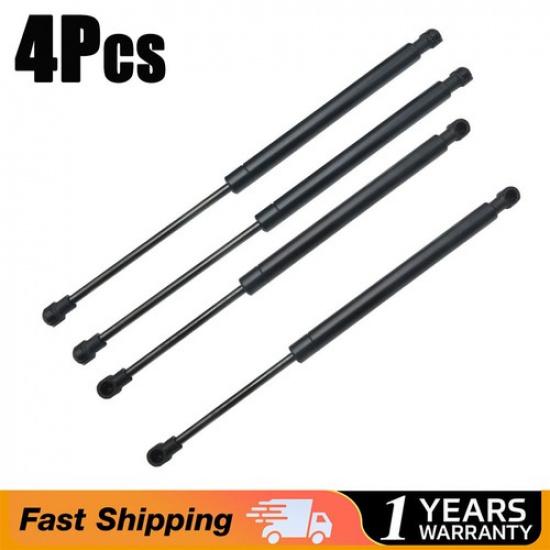 4Pcs Hood+Trunk Tailgate Gas Shock Struts Lift Support For BMW E90-E93 Sedan