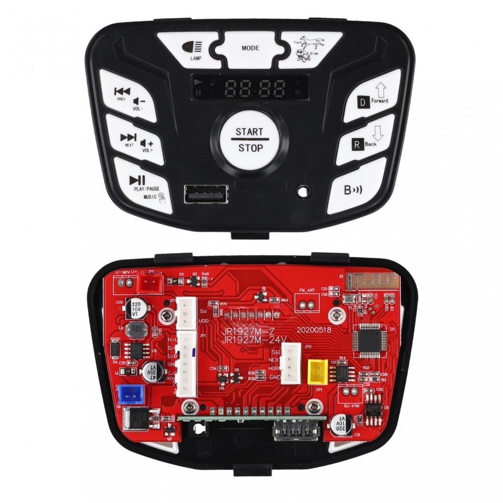 Children's Electric Car Central Control Switch with Music and Speed Control