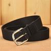 Men Women Casual Classic Outdoor Sports Braided  Belt Fabric Waistband Canvas Belts