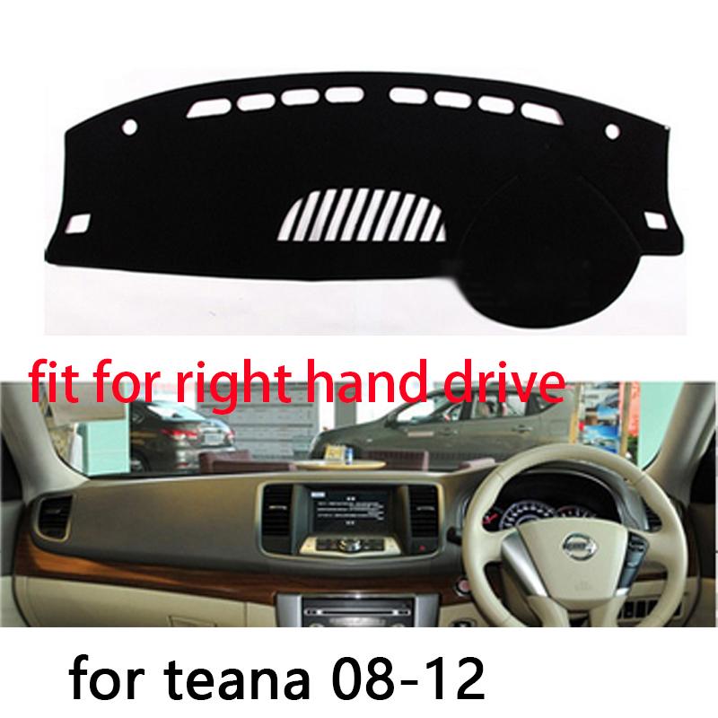 Для Nissan Teana J32 2008-2013 Автомобильные накладки на приборную панель, коврики, солнцезащитные козырьки, подушки, ковры, аксессуары для автомобилей с правым и левым рулем