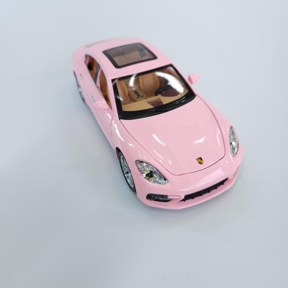 Велли 1:24 Розовый литой автомобиль Porsche Panamera