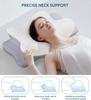 Cervical Pillow for Neck and Shoulder Ergonomic Memory Foam Pillows Sleeping Neck Support Pillow for Side Back Stomach Sleepers