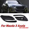 Для Mazda 3 Axela 2017 2018 2019 Автомобильные Аксессуары Передний Бампер Оболочка Фонаря Решетка Противотуманной Фары Крышка Рамка Фары Противотуманной Фары Капот