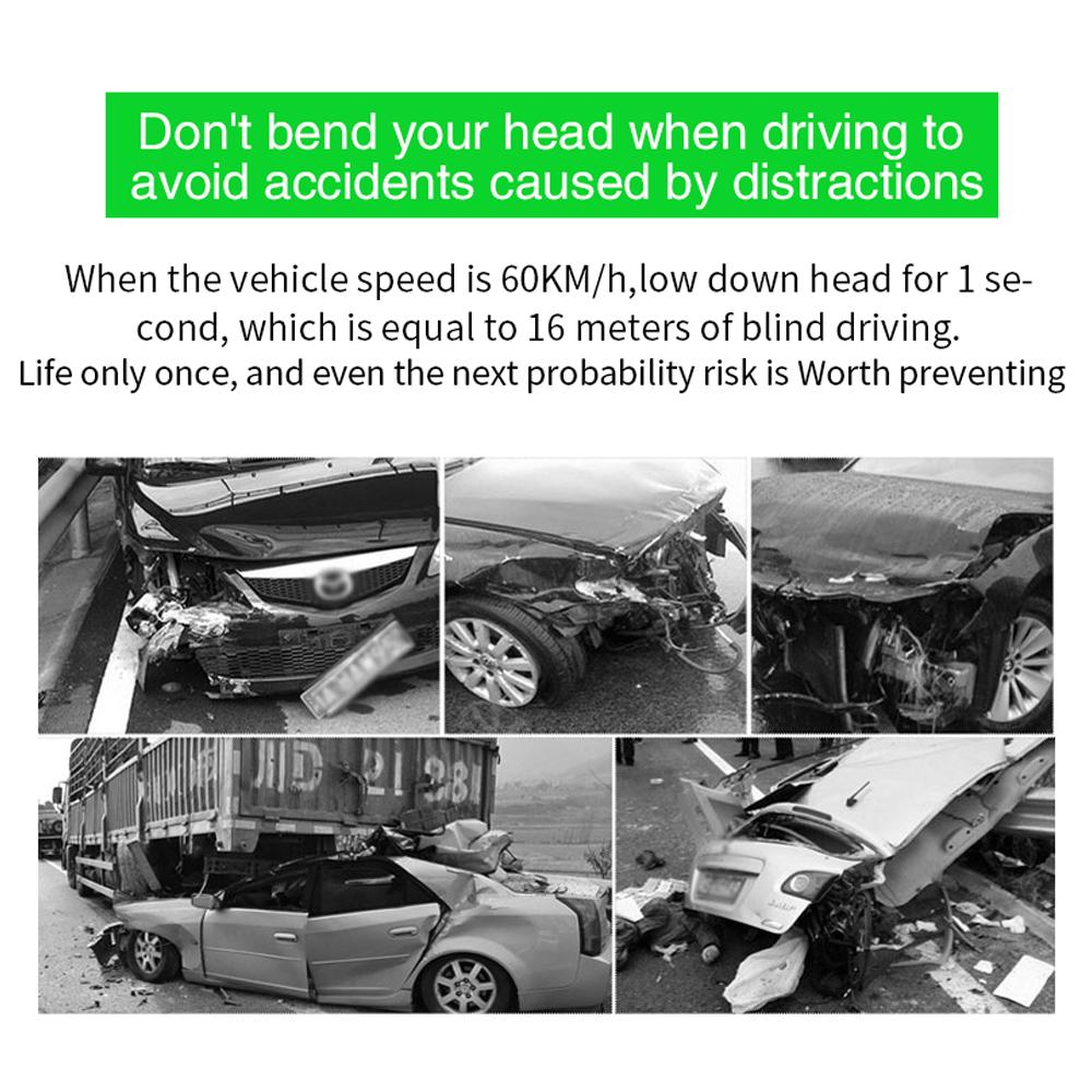 HUD дисплей, автомобильный проекционный дисплей, автомобильные аксессуары, цифровая охранная сигнализация OBD2 M6S, спидометр, лобовое стекло, проектор, авто электронный