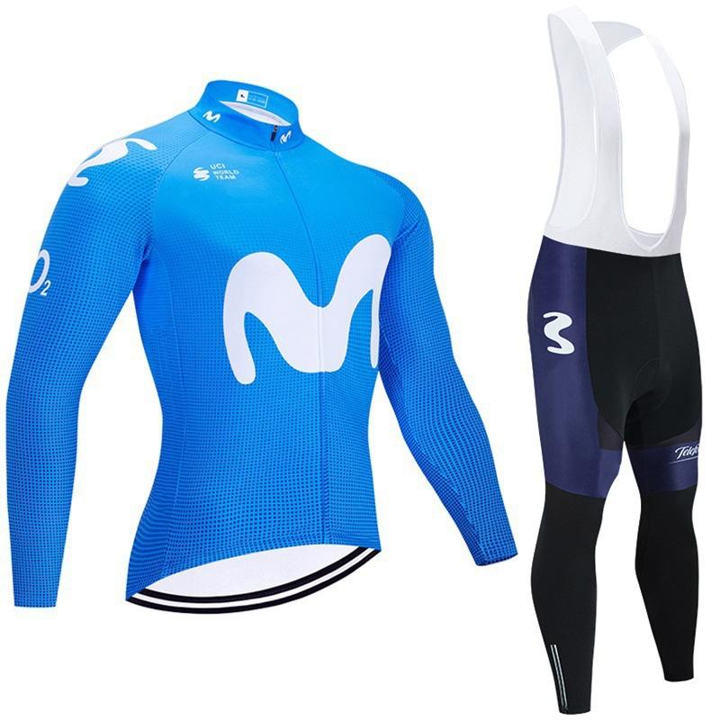 Cross-border bicycles Spring and Autumn men's and women's long-sleeved suits Speed down suits Tour de France version cycling suits Foreign trade