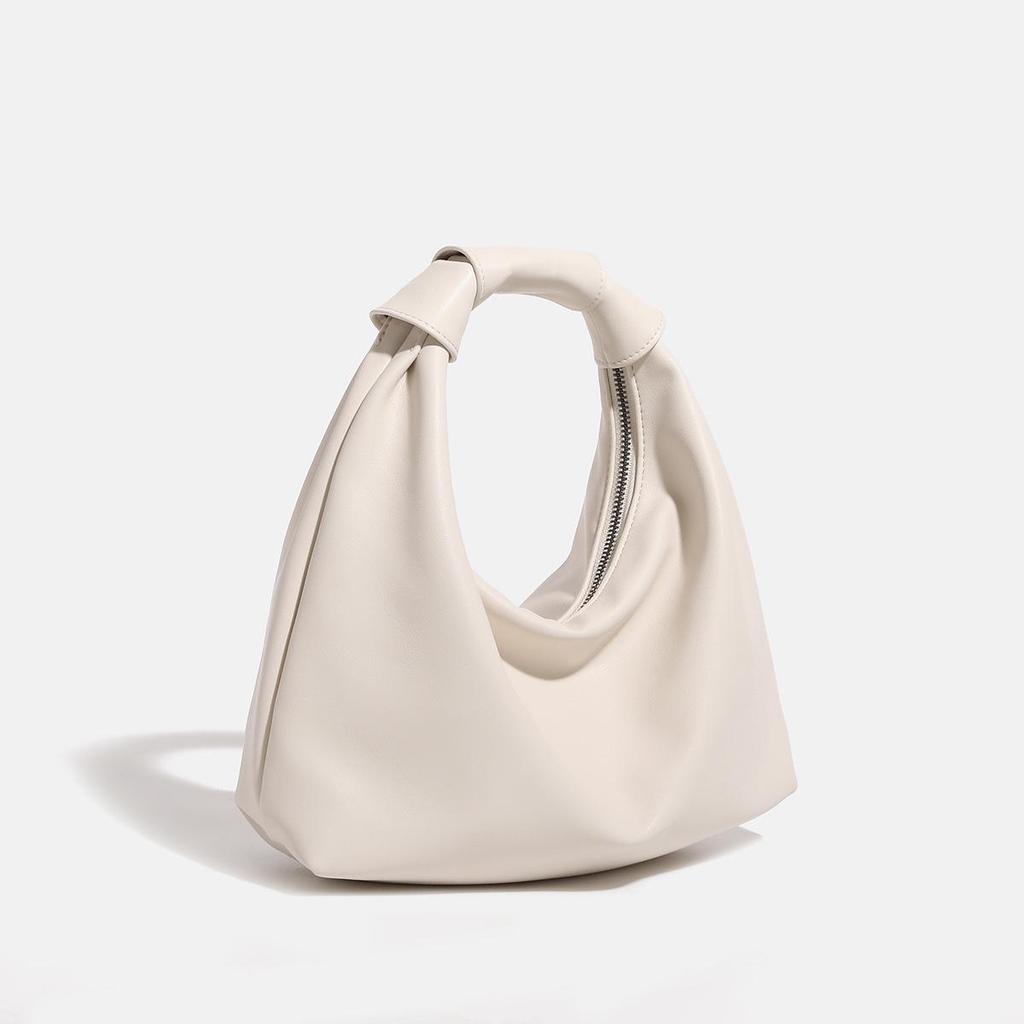 2025 Spring/Summer High-End Dumpling Bag: French Lazy Style Women's Shoulder & Crossbody Handbag