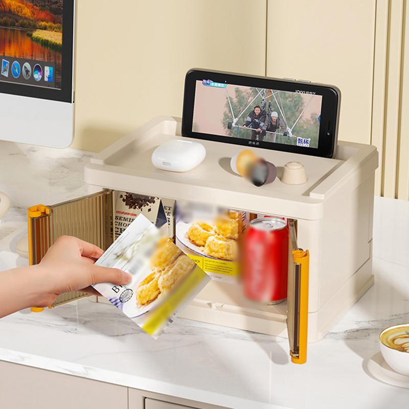 Складная коробка Sotrage, складная портативная пластиковая корзина для хранения игрушек, контейнер для хранения кукол, домашний органайзер для гардероба