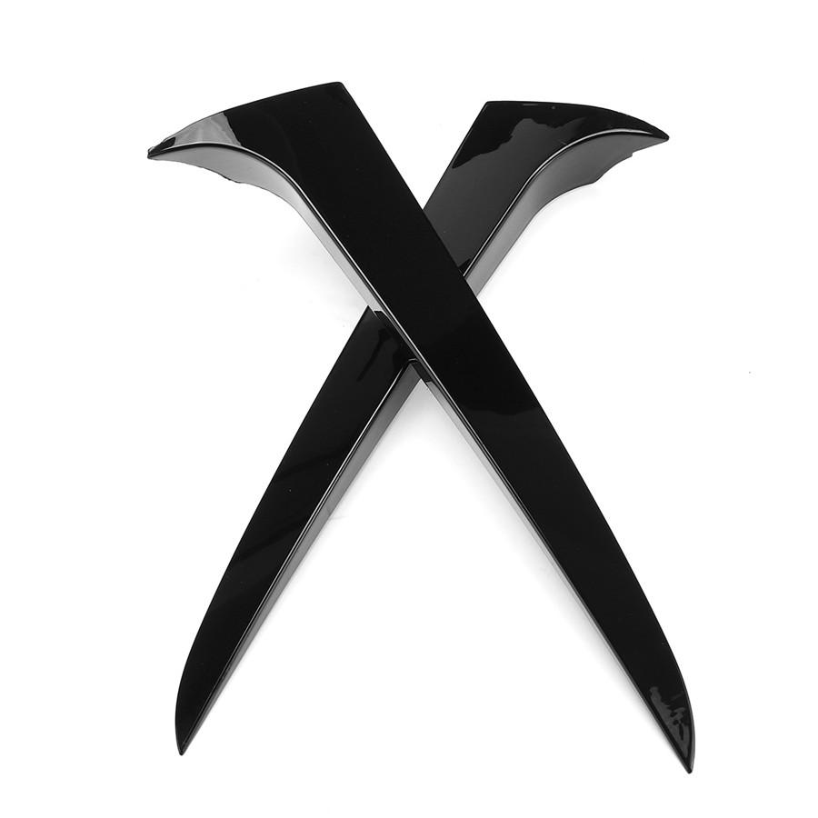 2 шт., глянцевый черный спойлер на заднее окно, боковая накладка на крыло для BMW X3 F25 2011-17