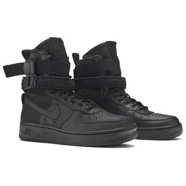 Nike SF Air Force 1 High Тройной Черный Женский 857872-002