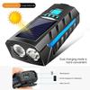 Rechargeable Solar Bike Light with 130dB Bell, Ultra Bright 1000LM Bicycle Headlight for Mountain/Road Bikes