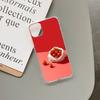 Япония Корея Милый Чехол для Телефона с Рисунком Помидоров Для iPhone 11 12 13 14 Mini Pro Max XR X XS TPU Прозрачный Чехол Для 8 7 6 Plus SE 2020