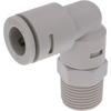 PISCO Chemical Tube Fitting Elbow Connection 10mm Tube Thread R3/8 APL10-03