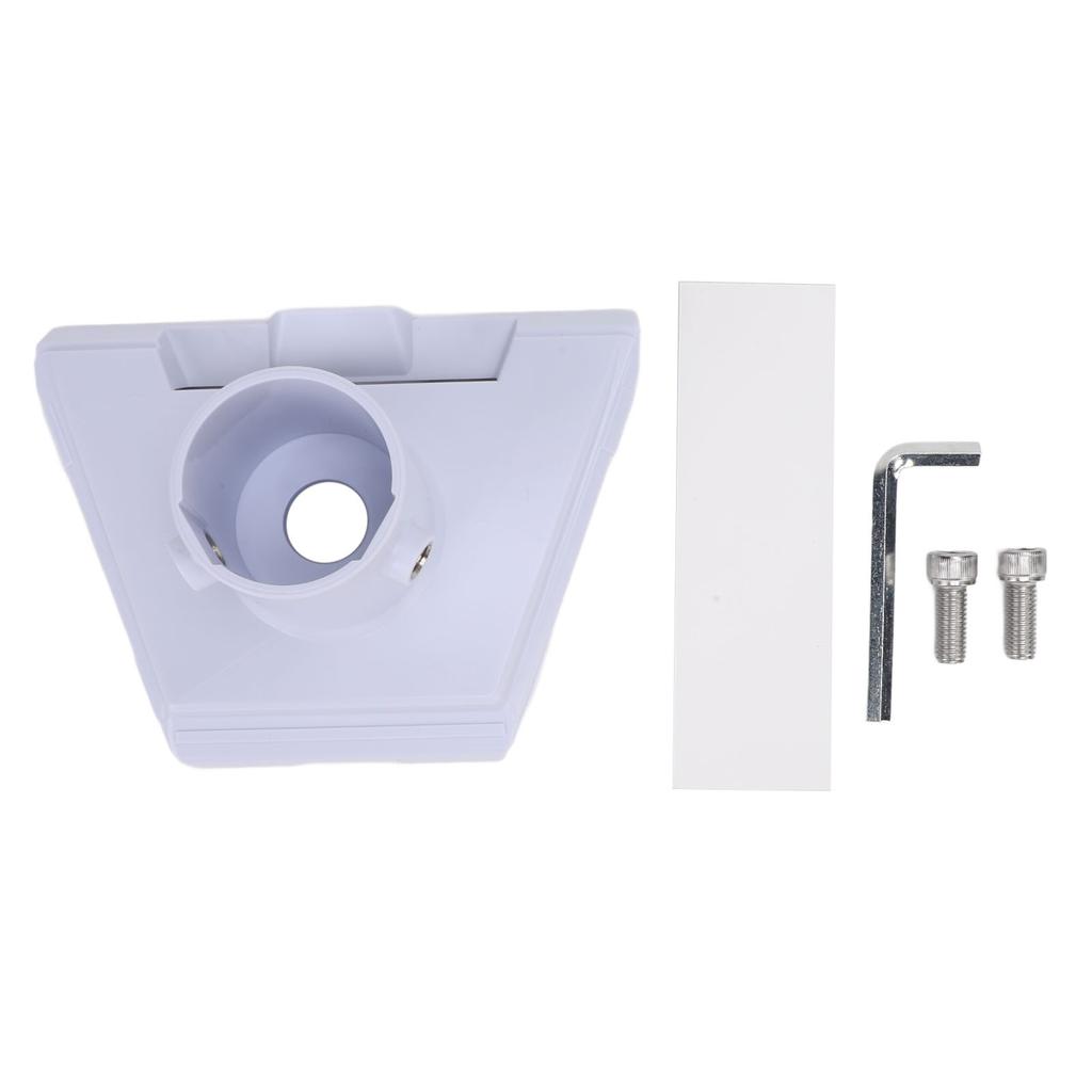 Pipe Adapter for Gen 3 ASA Water Proof Satellite Internet Pole Mount Plate for V3 Standard Dish White