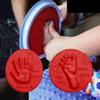 Baby Hand Foot Inkpad Ultra Stereo Care Air Drying Soft Clay Handprint  Imprint Kit Casting Toys