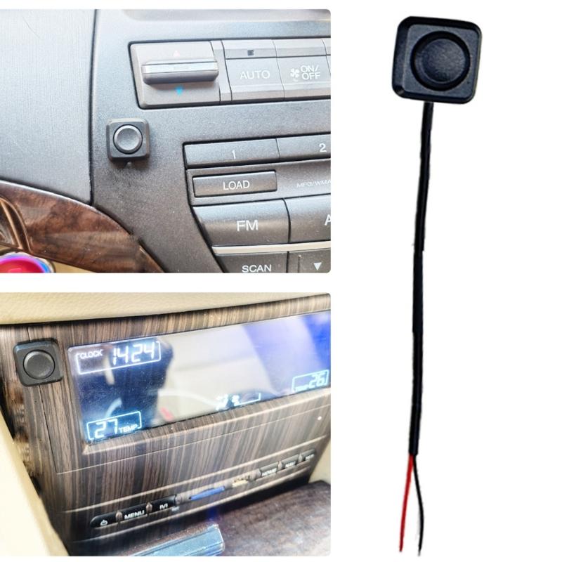 Кнопка Вкл Выкл 12В Кнопка-переключатель Автомобильный аксессуар Кнопки с клейкой основой Мгновенная кнопка Маленький кнопочный переключатель