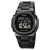 SKMEI 2004 Будильник Дата Часы relojes para hombre Светящиеся Секундомер Многофункциональные Мужские Водонепроницаемые Электронные Спортивные Часы Наручные Часы