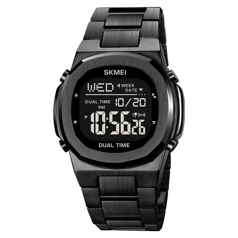 SKMEI 2004 Будильник Дата Часы relojes para hombre Светящиеся Секундомер Многофункциональные Мужские Водонепроницаемые Электронные Спортивные Часы Наручные Часы