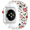 Печатный ремешок для Apple Watch Ultra 49 мм серии 8 7 41 мм 45 мм 44 мм 40 мм 42 мм 38 мм силиконовый спортивный браслет Iwatch 6 5 4 3 Se ремешок