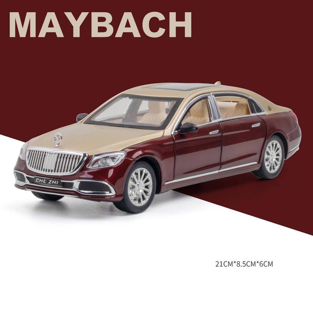 AATC1 1:24 Mercedes Benz Maybach GLS600 S680 Внедорожник Сплав Металл Литье под Давлением Модель Автомобиля Высокая Симуляция Домашние Модные Украшения Коллекция Хобби