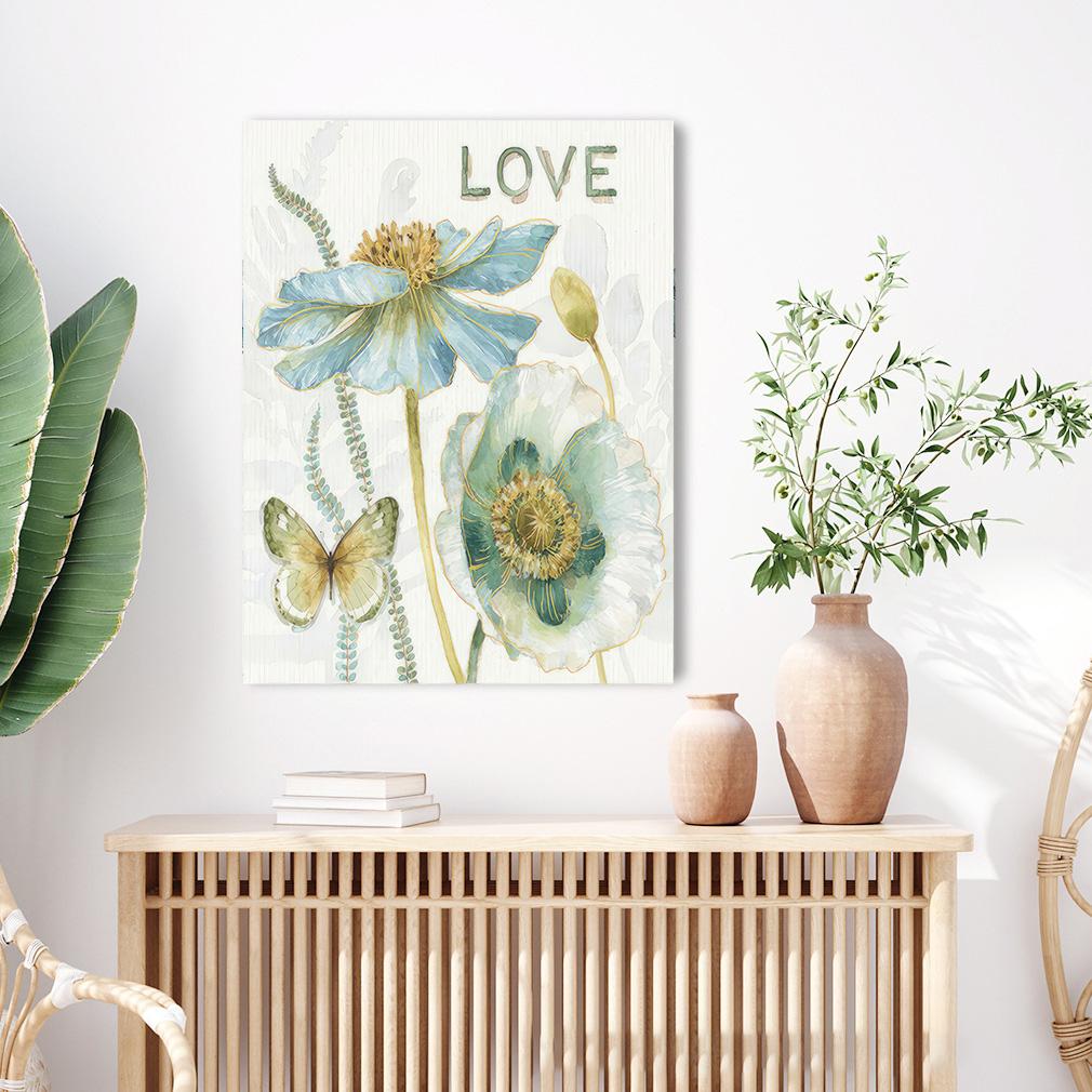 Цветы Искусство Печать Холст Скандинавский Цветок Холст Абстрактная Живопись Печать Украшение Картина для Гостиной Скандинавский Домашний Декор Настенный Плакат