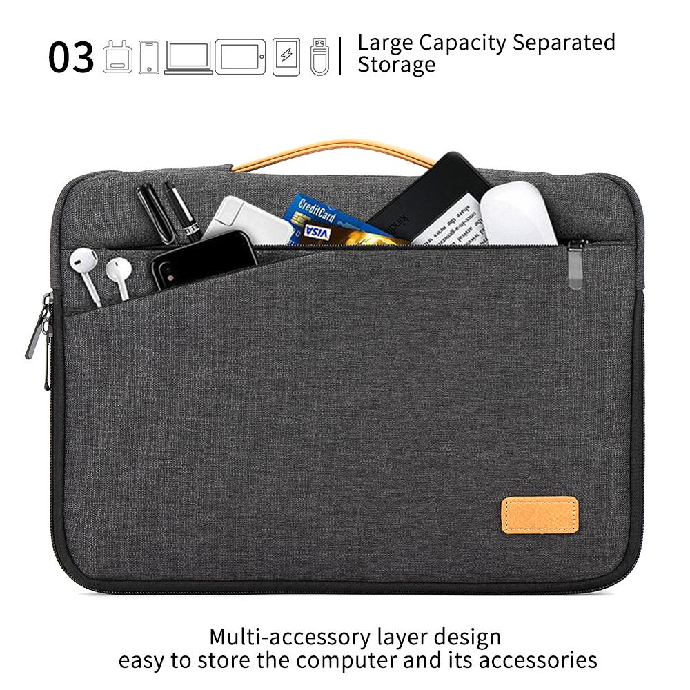 Чехол для ноутбука, чехол для ноутбука 14 15,6 дюймов, сумка для ноутбука Macbook M1 Air Pro HP Acer Xiami Huawei Lenovo, компьютерный портфель