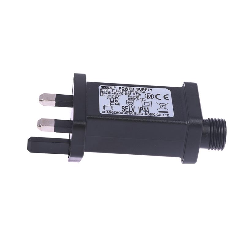 AC 220V до 31Vdc 6W 8 функциональный драйвер светодиодной лампы SELV UK Plug Switch адаптер IP44 водонепроницаемый лазерный светильник европейский источник питания