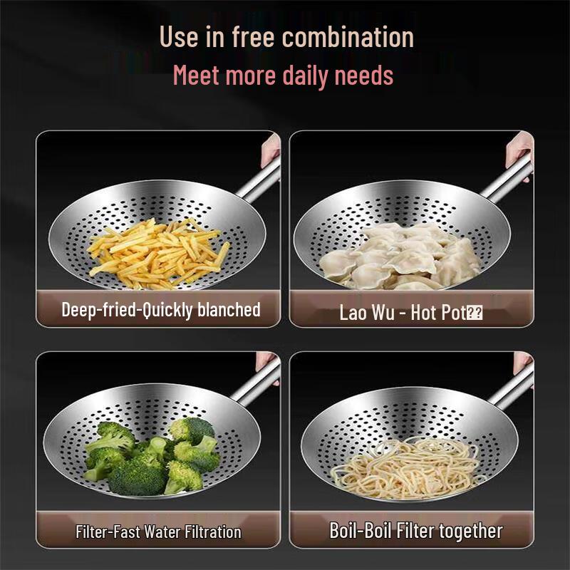 Youshu Stainless Steel Slotted Spoon