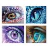 5D Алмазная картина Глаза Пейзаж Полный Круглый Ремесленный Алмазная вышивка Фигура Мозаика Домашний Декор Стены Искусства