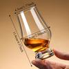 Transparent Glass Stemmed Glass Exquisite Tea Cup Glassware Cocktail Glass  Bar