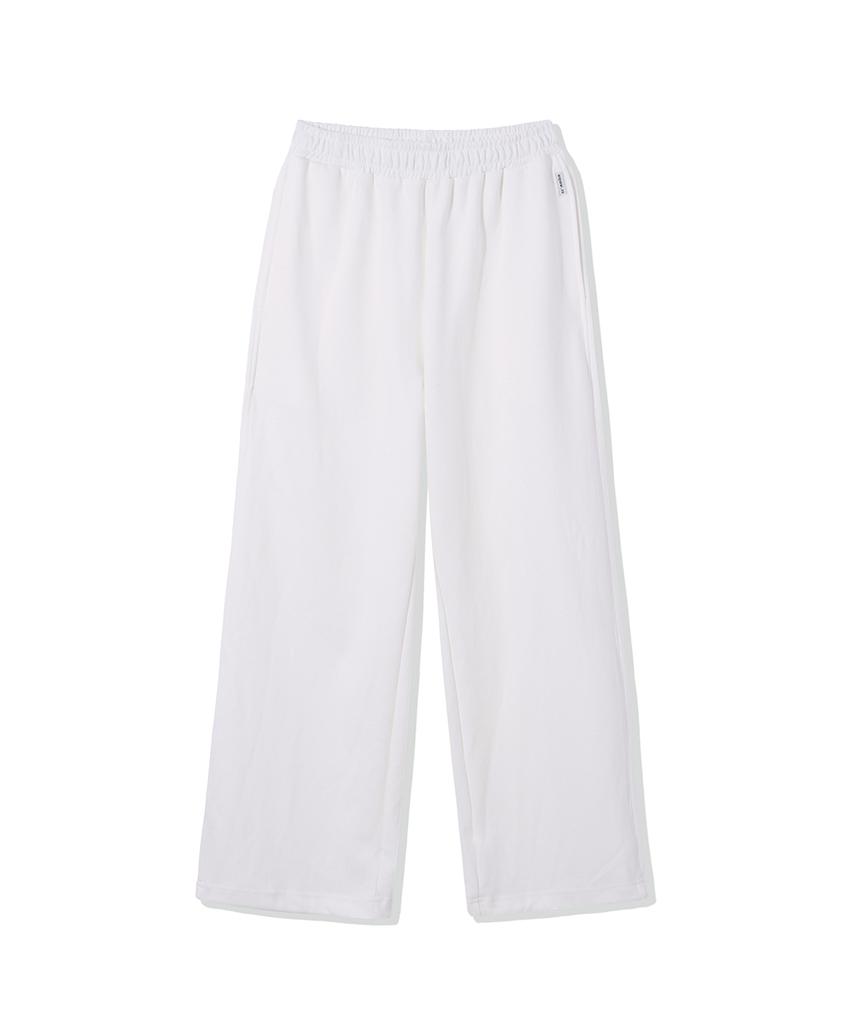 Широкие белые спортивные штаны Lense Rs String