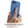 iPhone 7 Case, iPhone 8 Case, i-Blason Silicone [Flexible] [Shock Absorbing] Case for Apple iPhone 7 / iPhone 8 (Blue)