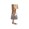 Longchamp Le Pliage Xtra 32 Snap Zipper Hobo Leather Crescent Bag Women bags Dove-Grey 10189987P55