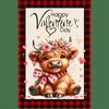 Happy Valentine's Day Garden Flag - Double-Sided, Polyester, Outdoor Yard Decor