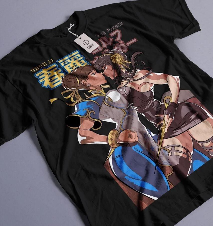 Chun Li Tshirt Street Fighter Vs King Of Fighters Snk Anime Gift Shirt All Size