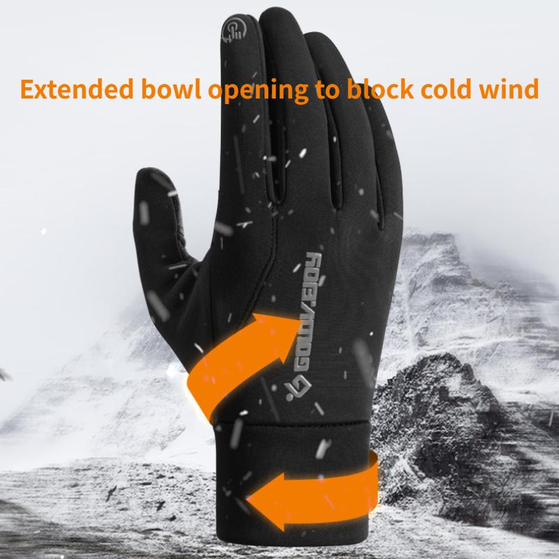 Зимние перчатки для женщин и мужчин, лыжные перчатки, вкладыши, теплый сенсорный экран, идеально подходят для езды на велосипеде, бега, вождения, пеших прогулок, прогулок, отправки текстовых сообщений, работы в морозильной камере
