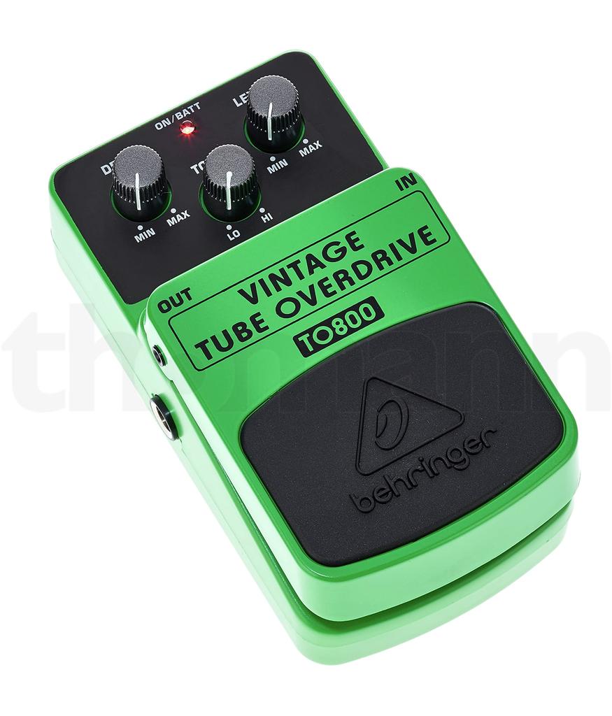 Behringer TO800 VINTAGE TUBE OVERDRIVE Guitar Effect Pedal