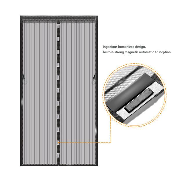 Летняя сетка для двери, защита от комаров, насекомых, мух, насекомых, шторы, сетка, магнитная сетка для двери, кухонные шторы, магнитная сетка для двери