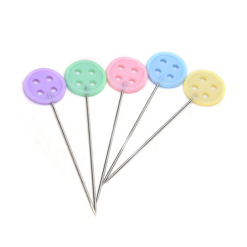 100 шт. Булавки для пэчворка, булавки с цветочной головкой, инструменты для квилтинга, швейные принадлежности