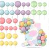 42Pcs Red Racing Birthday Cake Toppers Ball Cake Topper Grid Flag Tire Birthday Cake Decoration Baby Shower Party Racing Theme Decoration Supplies