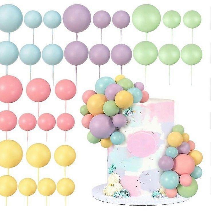 42Pcs Red Racing Birthday Cake Toppers Ball Cake Topper Grid Flag Tire Birthday Cake Decoration Baby Shower Party Racing Theme Decoration Supplies