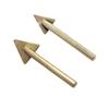 Plastic Repair Triangular Copper Smooth Head Soldering Iron Scalp Raft