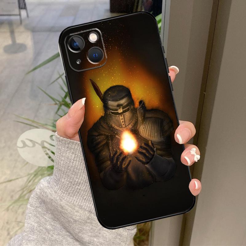 Слава Солнцу Dark Souls Чехол Для iPhone 13 11 14 12 15 16 Pro Max Plus XR X XS Max 12 13 Mini Мягкий Чехол