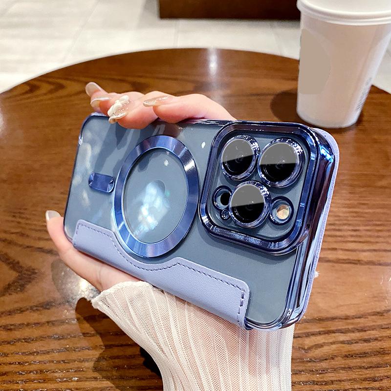 Флип кожаный магнитный чехол для телефона с беспроводной зарядкой для Iphone 14pro Max 13 12 11 Pro Max 14 Plus противоударный чехол для сумки с отсеком для карт