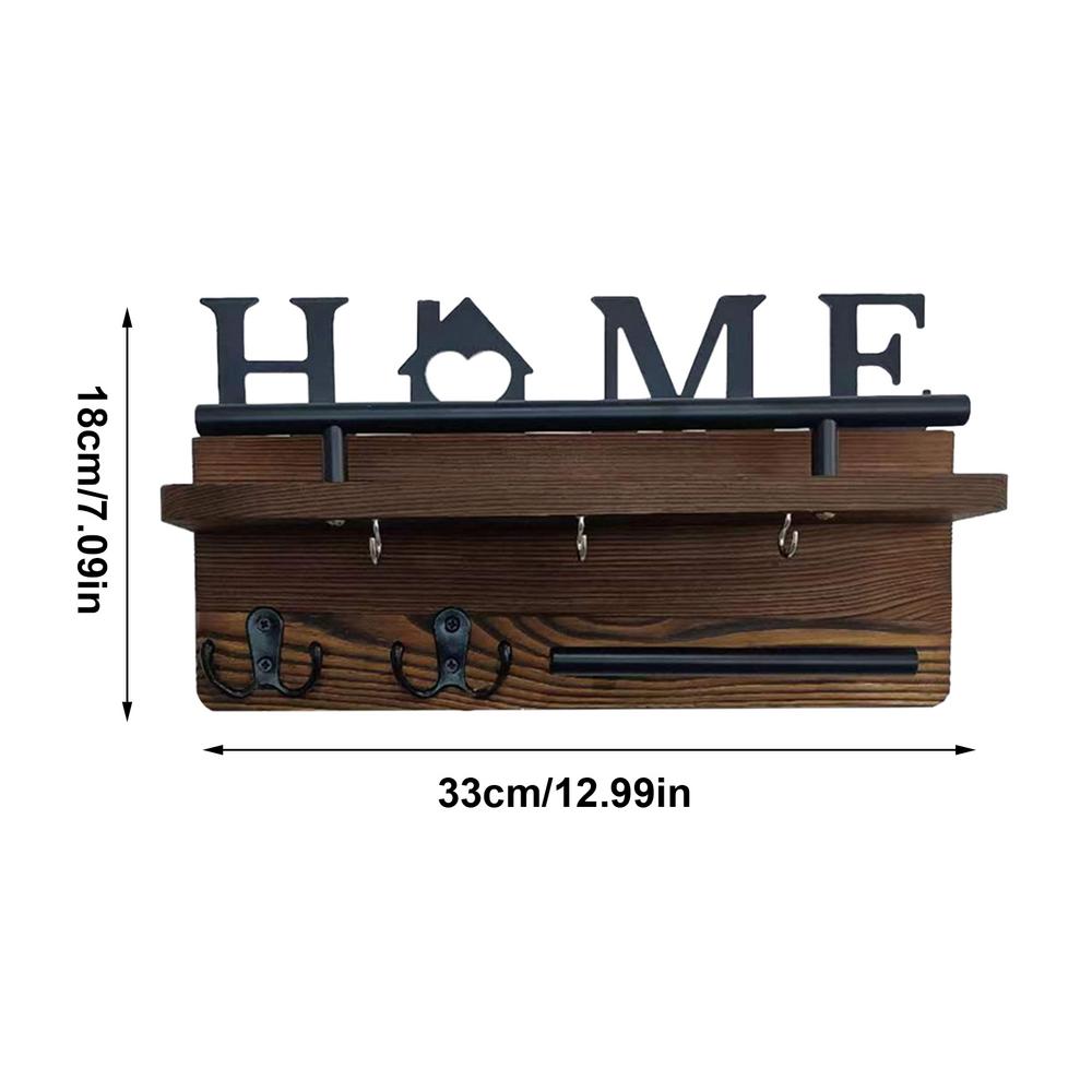 Держатель для ключей настенный держатель для ключей деревенская вешалка для ключей органайзер для ключей настенный держатель для ключей для гостиной фермерский дом ванная комната