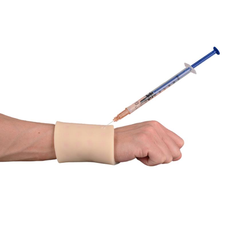 Носите многофункциональную модель для обучения внутримышечным инъекциям, 40-точечную кожную пробу, практическую модель с игольчатыми подушечками