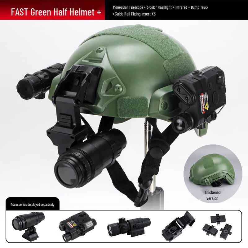 Children's Tactical Helmet Toy Set