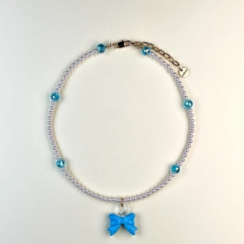 eclore Mini Ribbon Necklace (3 colors)