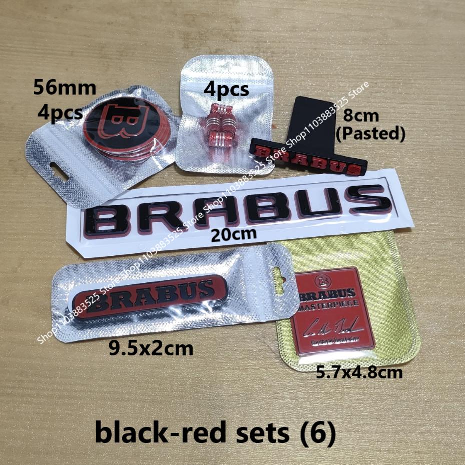 Передний капот Задний багажник Значок Наклейка Для Brabus w212 w204 G700 w463 w464 w221 w213 w206 GLC GLE w176 w177 GLS G800 smart