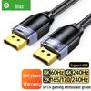 Кабель Biaz Pure Copper DP 1.4: Видеокабель высокой четкости 4K@144 Гц, 2K@165 Гц, 8K «папа-папа»